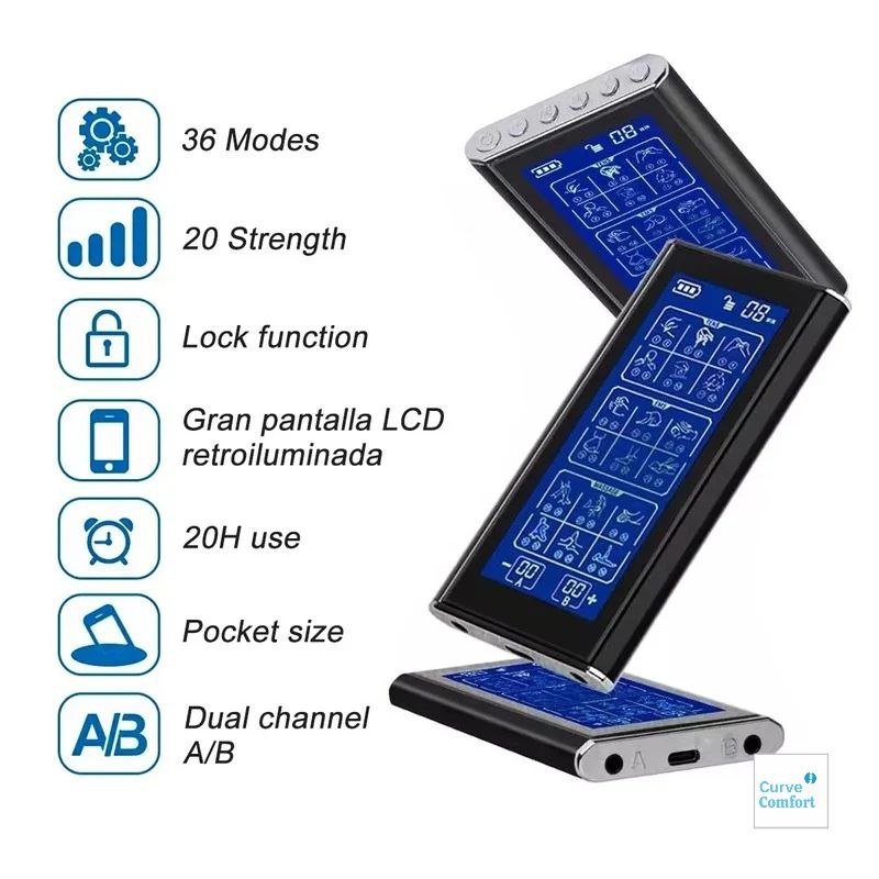 CurveComfort™ 3-in-1 TENS Machine